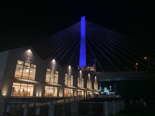 日本・青森県「青森県-初東北旅」の写真：
夜きれいだった
