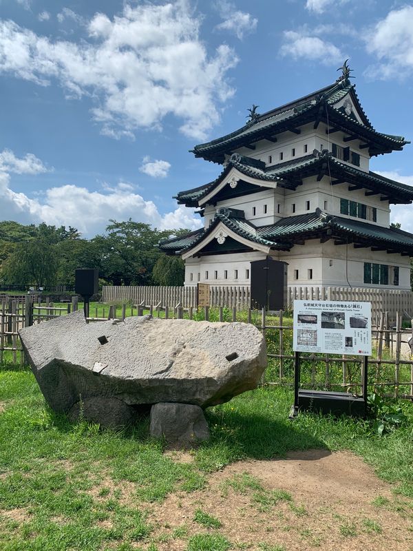 日本・青森県「青森県-初東北旅」の写真：
弘前城

