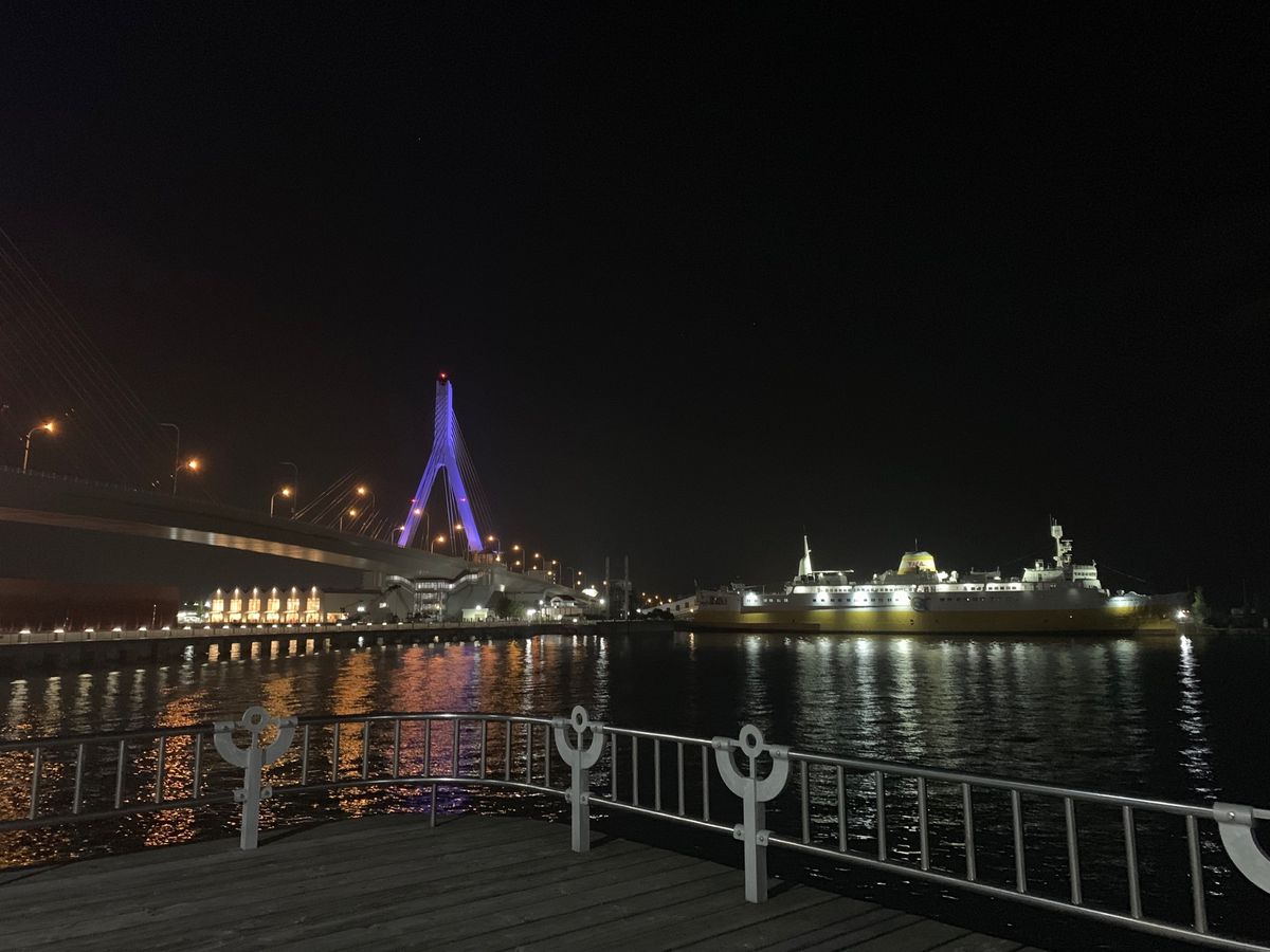 
夜きれいだった
