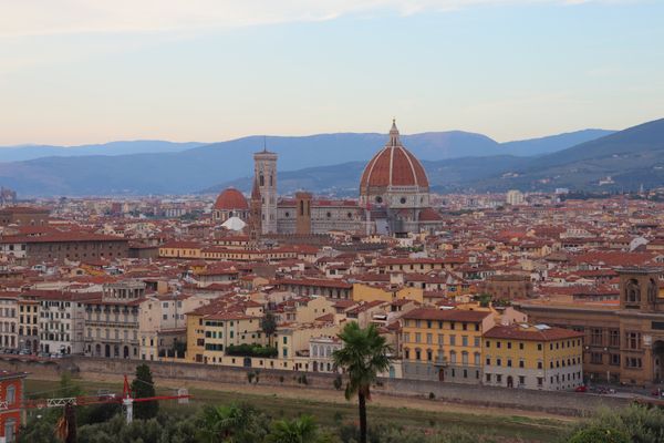 イタリア・フィレンツェ「フランスの最も美しい村-研究旅のついでにイタリア観光」の写真：
ヴェネツィアから電車でフィレンツェへ
...