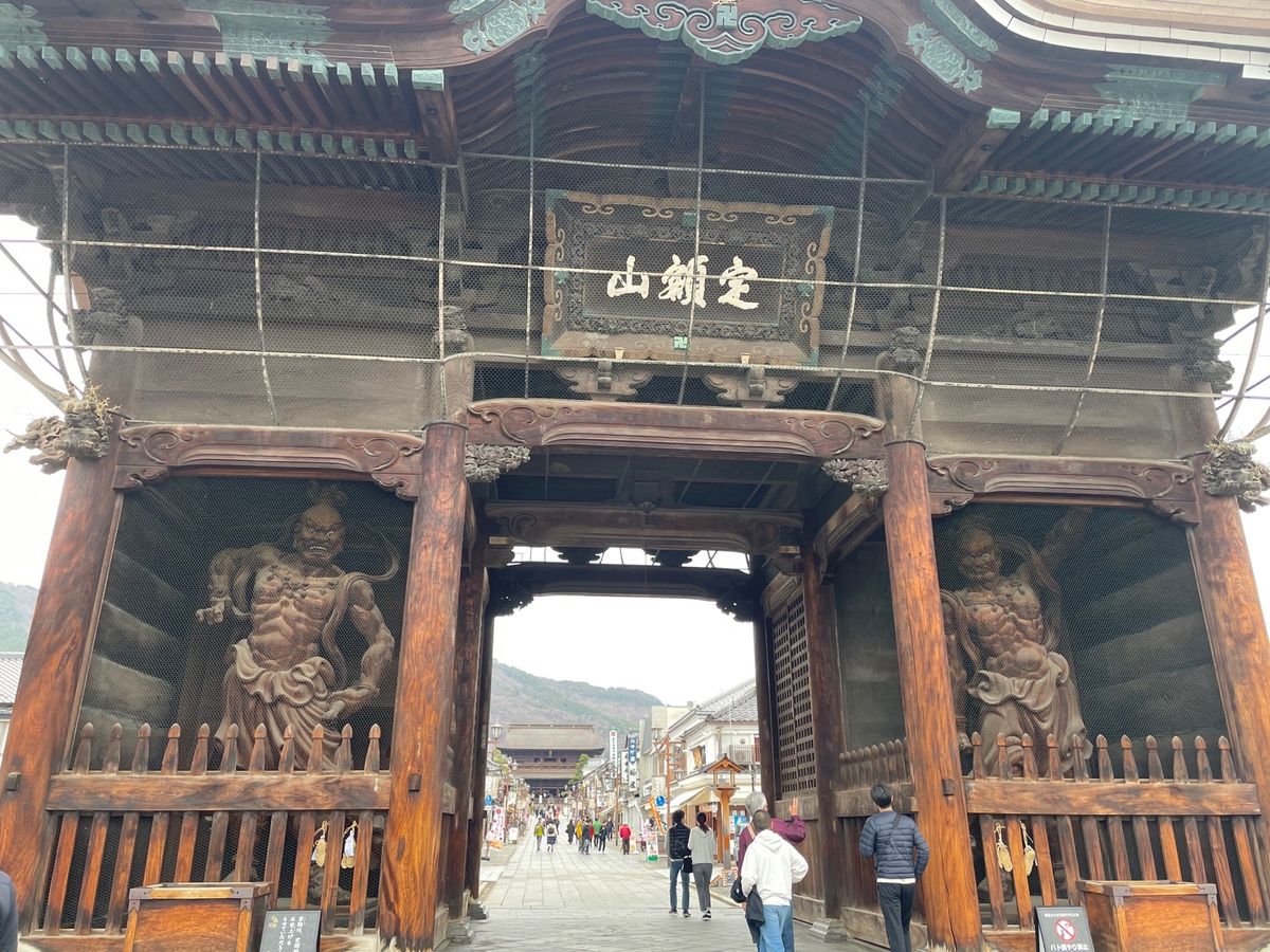 善光寺と東山魁夷館に行ってきました。