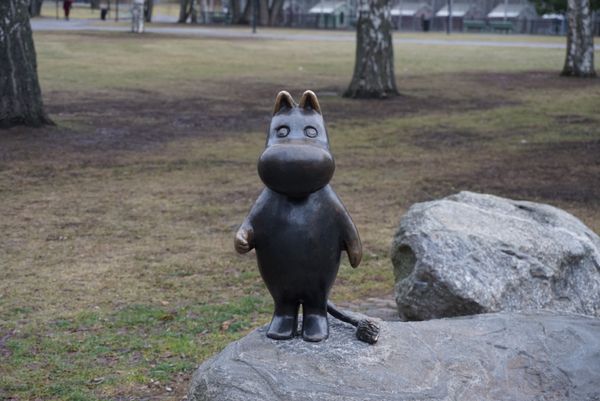フィンランド・タンペレ「フィンランド年越し旅行」の写真：1.ムーミン(ちっさい🥺)
2.シナモン...