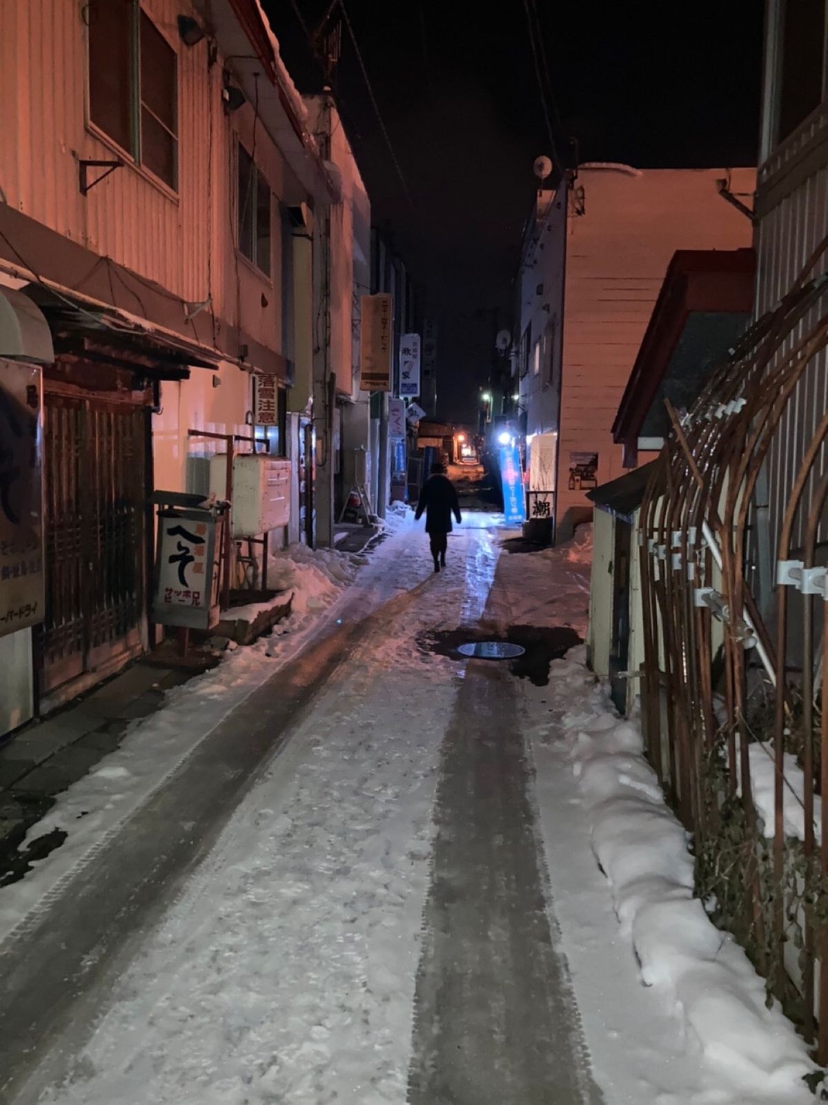 富良野の夜はひっそりとしていたわけで、