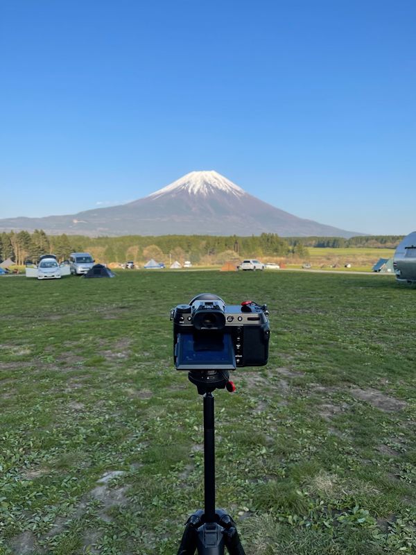 日本・静岡県「ふもとっぱらキャンプ」の写真：買い出しをして再びふもとっぱらへ
買い出...