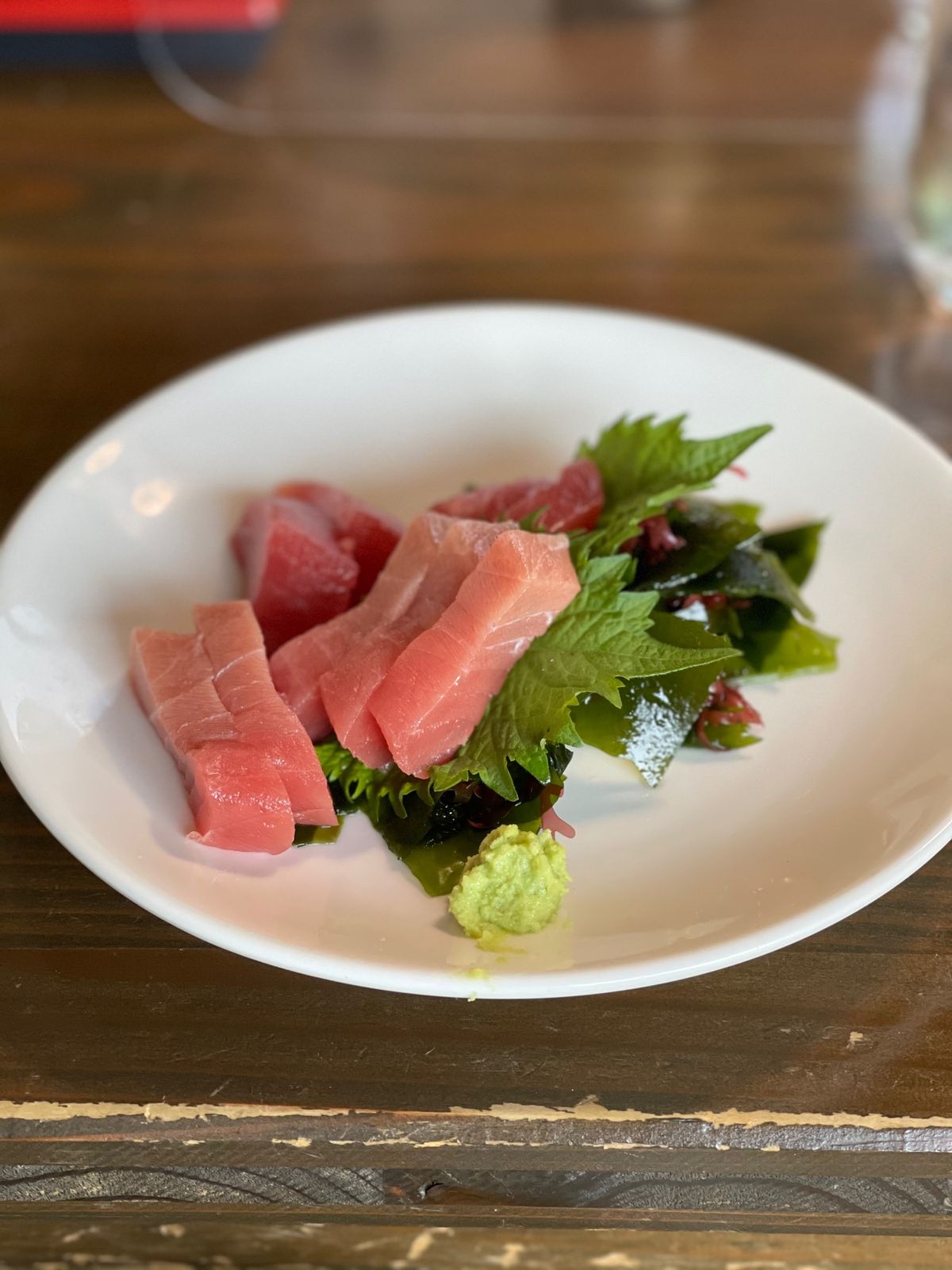 富士宮の「そば処 美やじま」でお蕎麦とお刺身
冷凍されてない本マグロ

と...