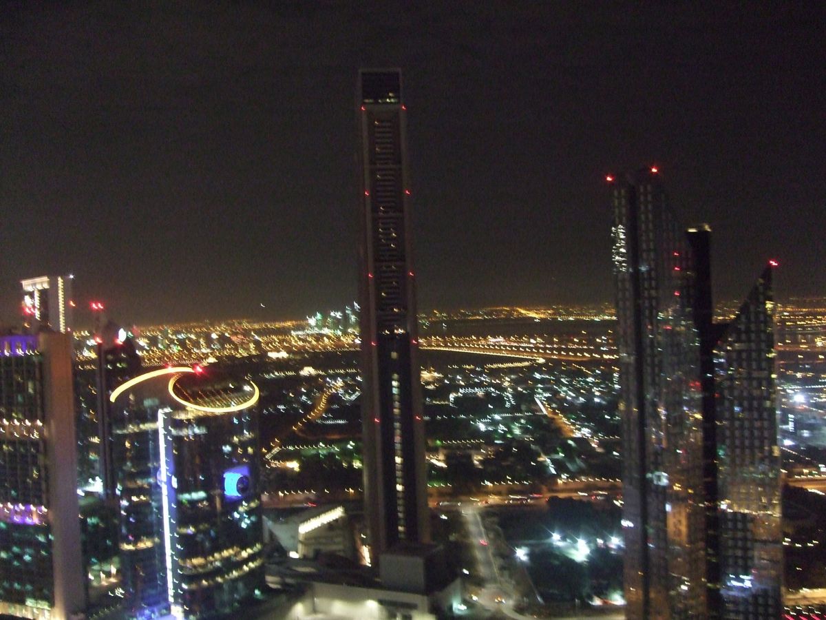 高層ホテルから見た夜景