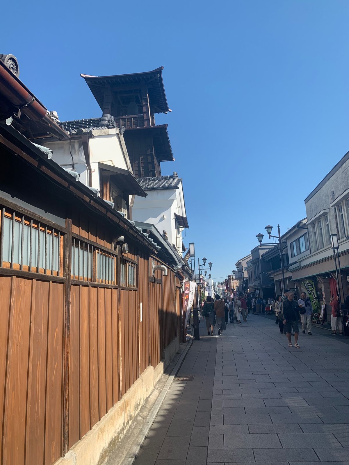 
小江戸川越

関東にもこんなところあるんだと感動した
いちばんは駅前との...