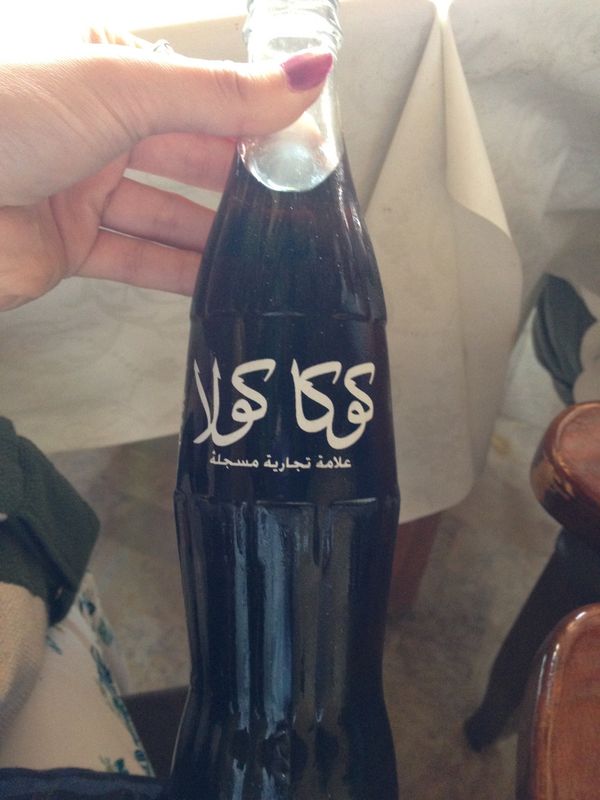 モロッコ「憧れの砂漠モロッコ」の写真：飲み物は基本冷蔵庫に入っていたとしても冷...