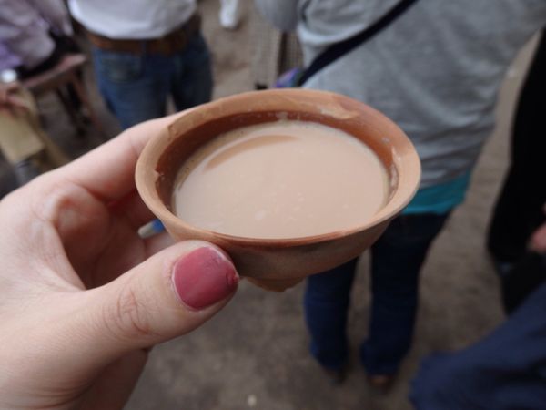 インド「北インド」の写真：チャイです。
歩いていると色んなお店、色...