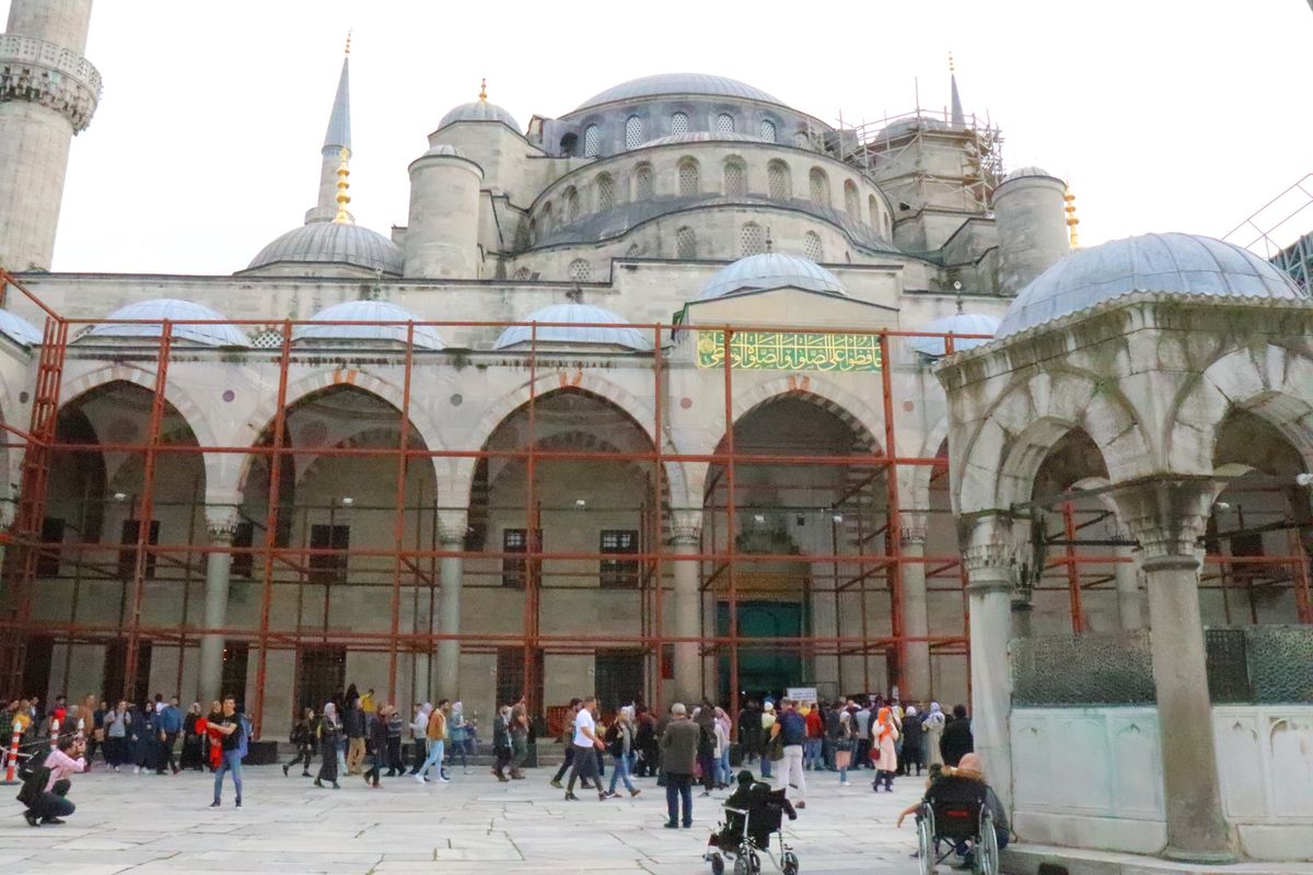 
アヤソフィア
スルタンアフメト・モスク

やっとイスタンブール！

