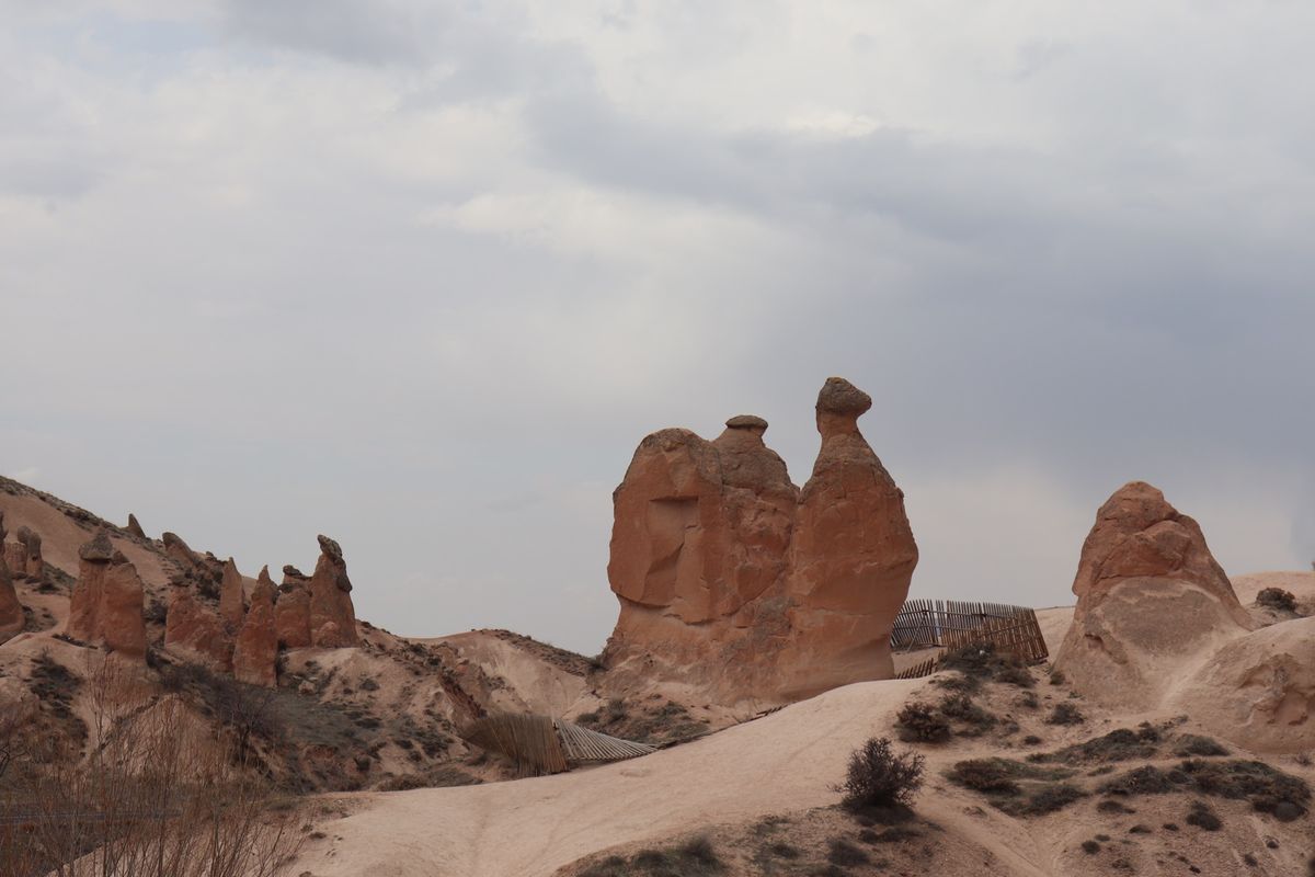 
カイマクル地下都市とギョレメ国立公園
ラクダ岩とキノコ岩

カッパドキア...