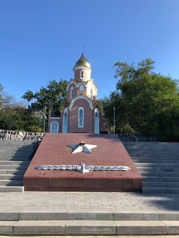 ロシア連邦・ウラジオストク「ウラジオストク の旅」の写真：アンドレイ教会⛪️→潜水艦C-56博物館...