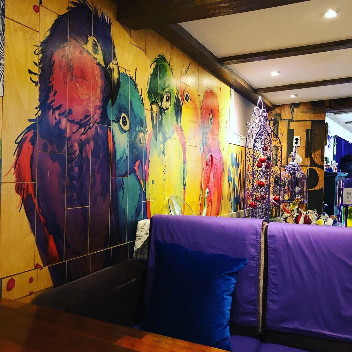 前日、ランチした地元の子オススメのカフェにリベンジ(土曜日休みだったので)...