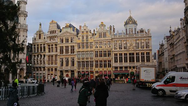 ベルギー・ブリュッセル「娘との旅」の写真