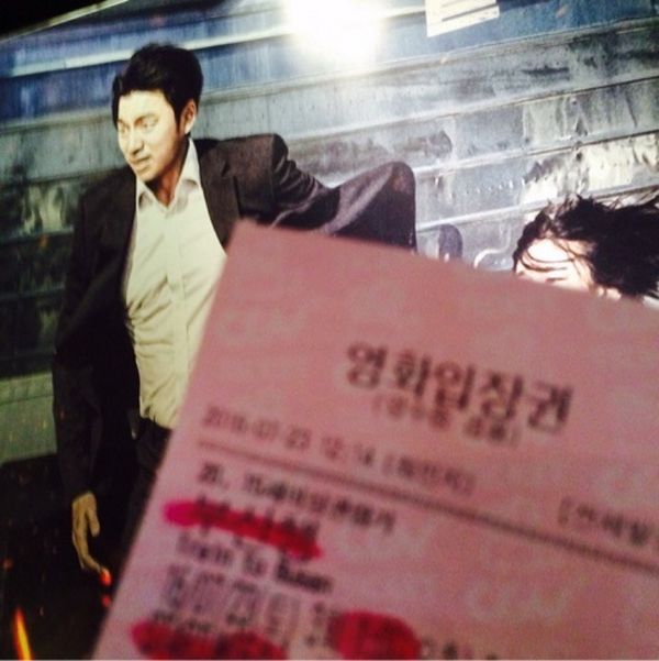 大韓民国 (韓国)・ソウル「韓国　영화「부산행」」の写真：舞台挨拶のチケットが取れた時は感激でマジ...