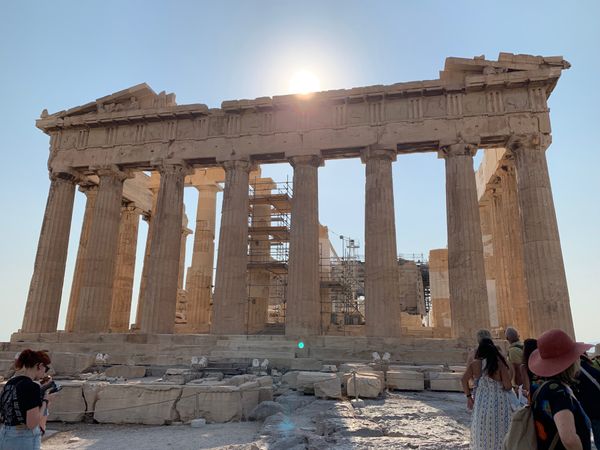 ギリシャ・アテネ・ミコノス島・エフェソス遺跡(トルコ)・パトモス島・クレタ島・サントリーニ島「ギリシャ　クルーズ船でエーゲ海周遊」の写真