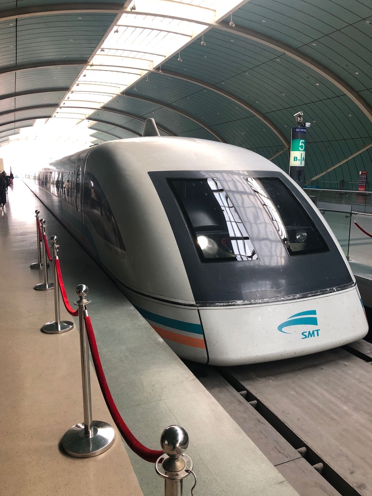 揺れたリニア(笑)マグレブ