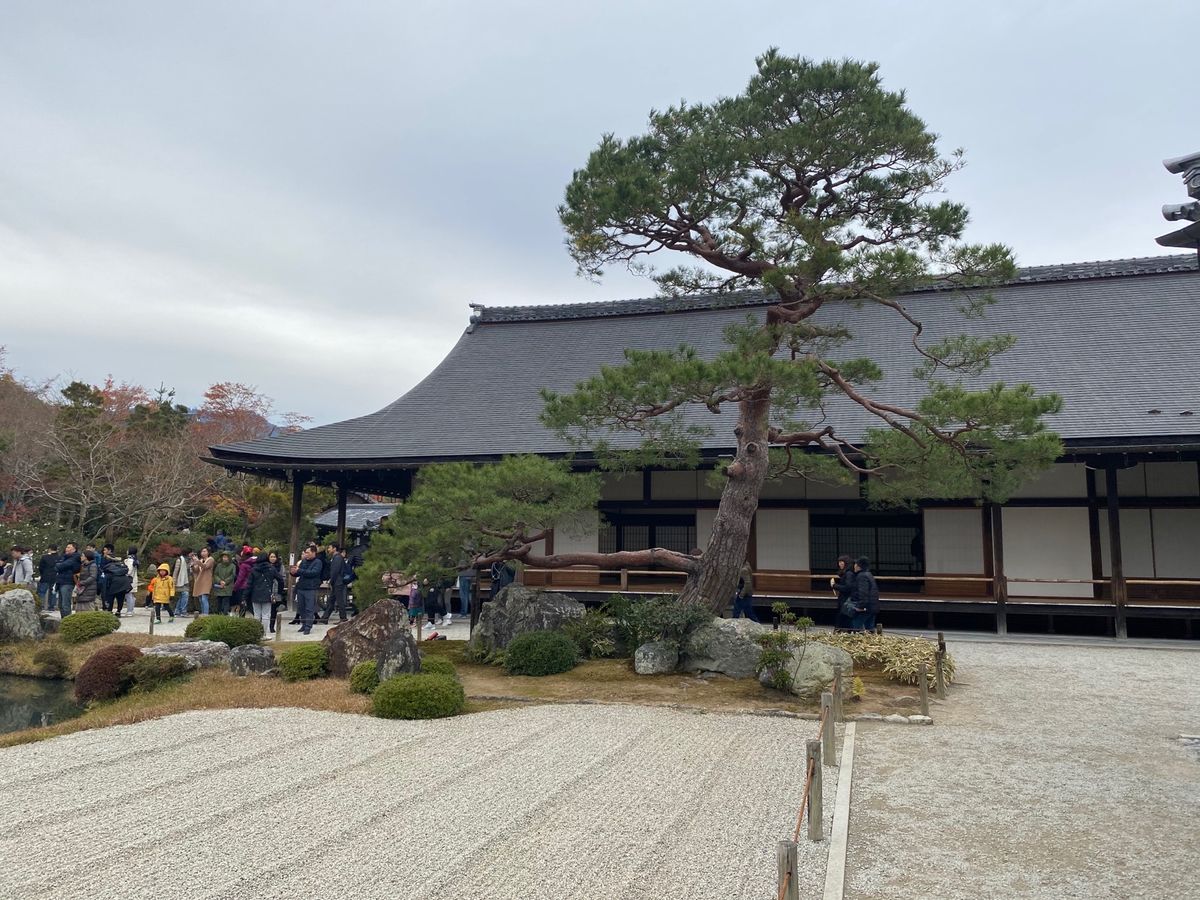 【１２月７日(日) 京都嵐山・大覚寺】
嵯峨野で有名な竹林の路とお庭が綺麗...
