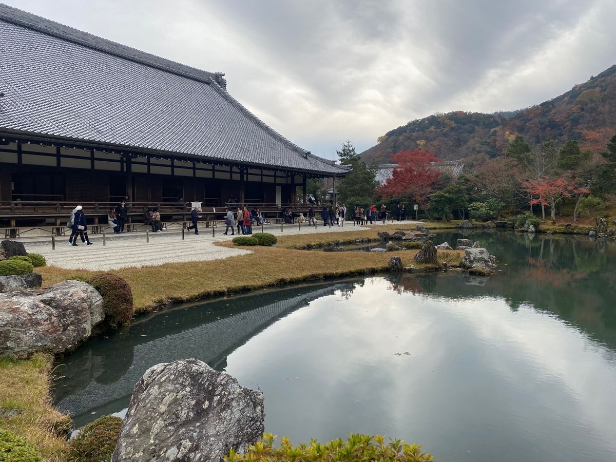 【１２月７日(日) 京都嵐山・大覚寺】
嵯峨野で有名な竹林の路とお庭が綺麗...