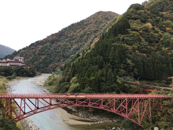 日本・石川県「北陸一人旅2020①」の写真：黒部峡谷