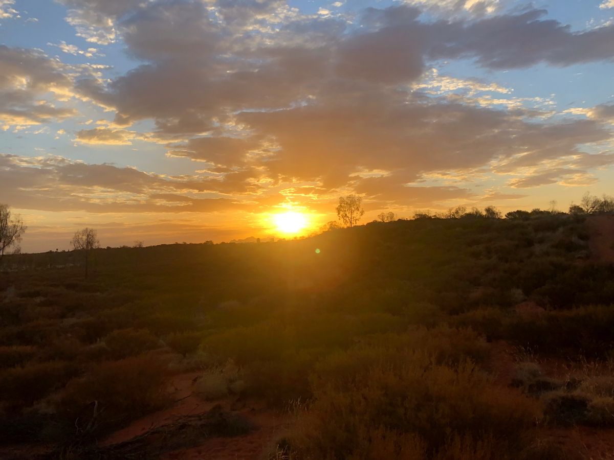 Uluru sunset🌄