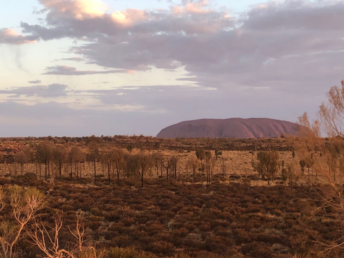 Uluru sunset🌄