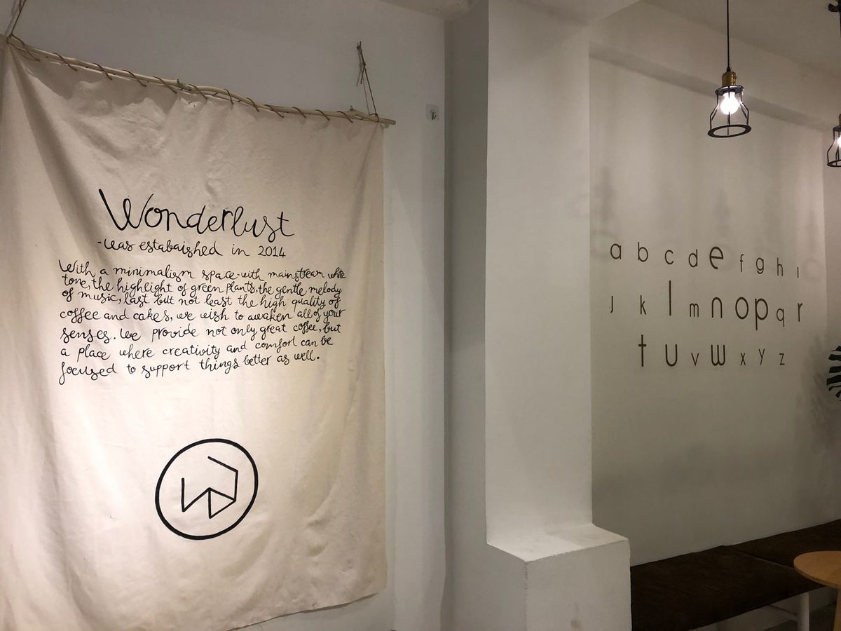 wonderlust☕️(Da Nang)
ハン市場で歩き疲れたので、カフ...