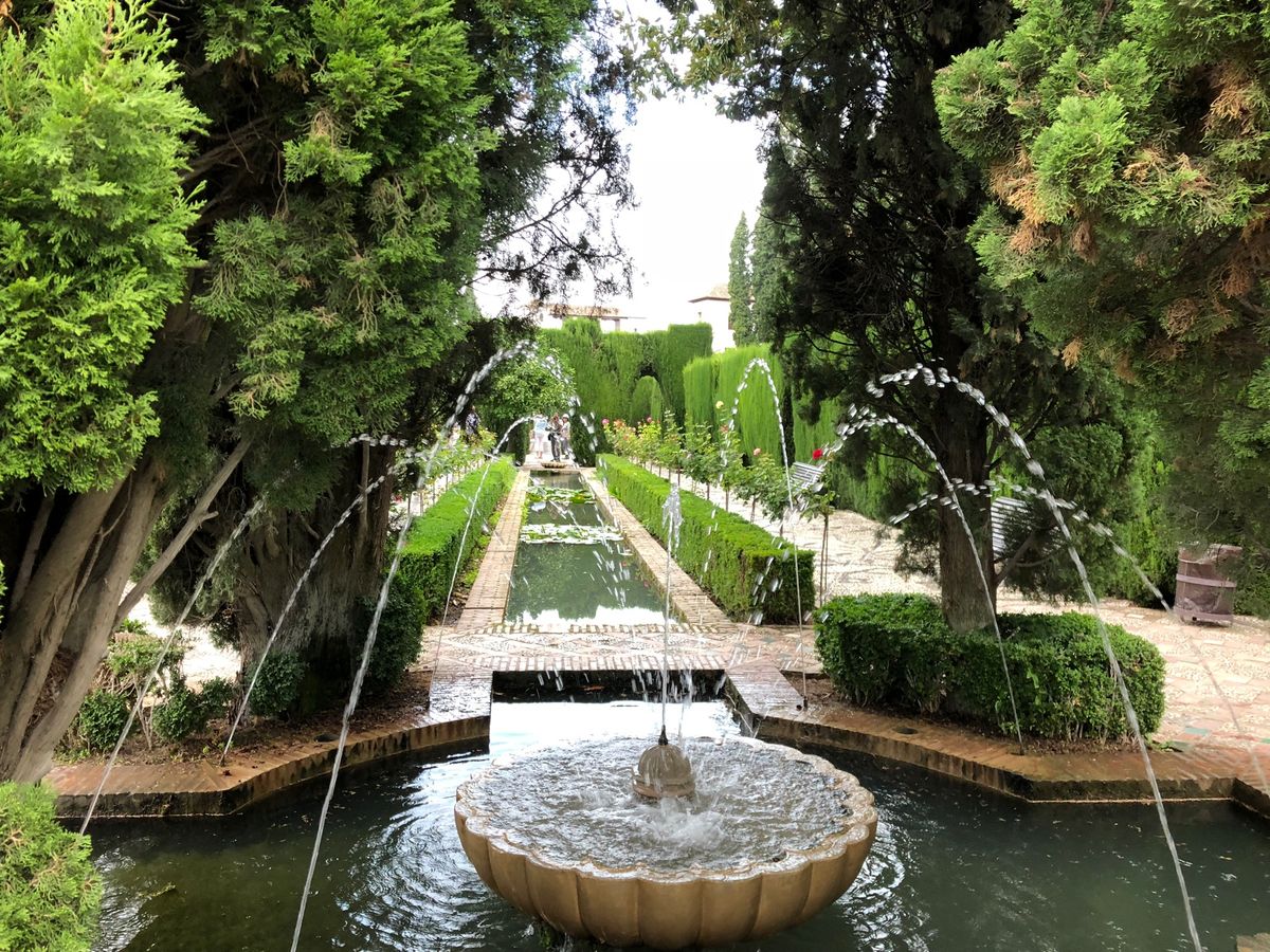 Alhambra palace(Granada🇪🇸)
朝からヘネラリフェ(...