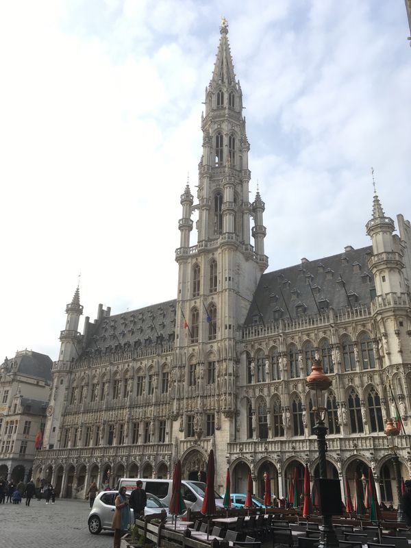 ベルギー・ブリュッセル「Belgium, soccer(Japan vs Ukraine)」の写真：Grand Place @Brussels🇧🇪