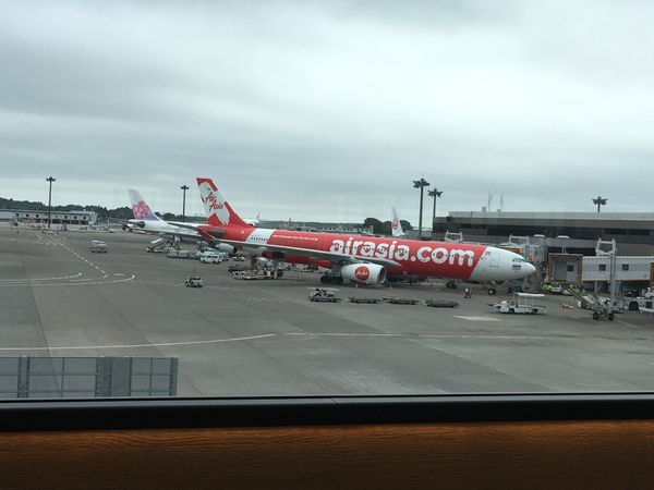 タイ・バンコク「Thailand」の写真：Thai Air Asia X✈️
ペッ...