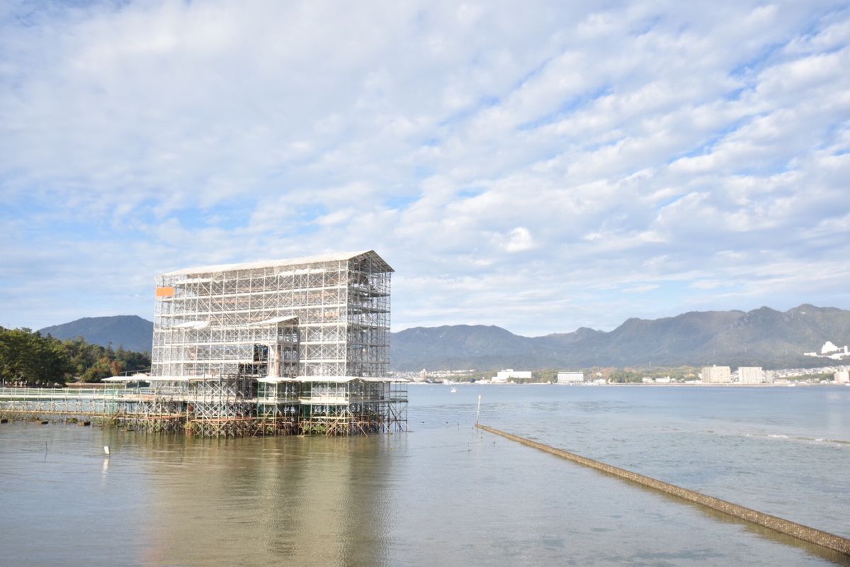 ２つの世界遺産はどちらも工事中。。。
また行こう