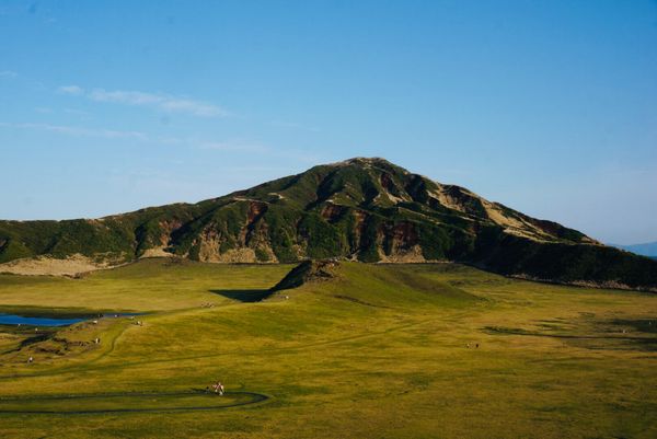 日本・熊本県「阿蘇ドライブ」の写真