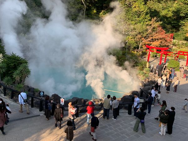 日本・大分県「温泉旅行」の写真