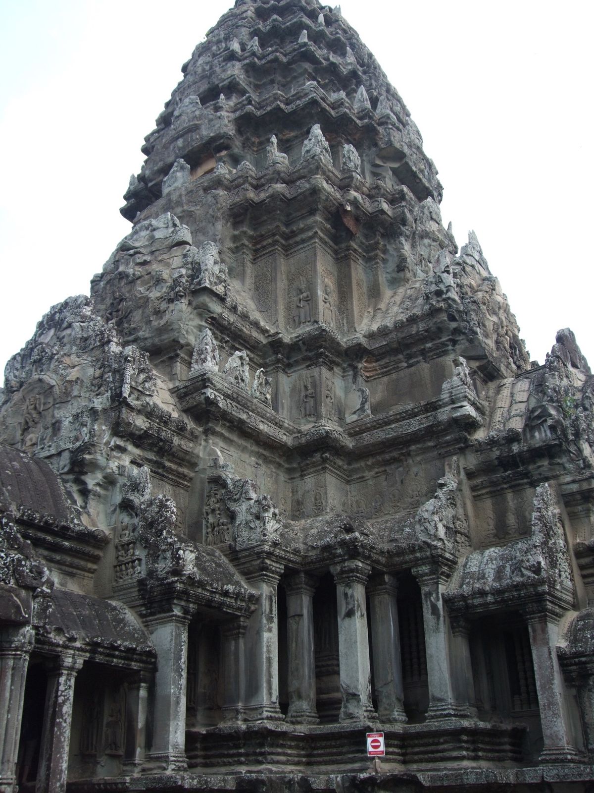 アンコール・ワット
第三回廊まで登った