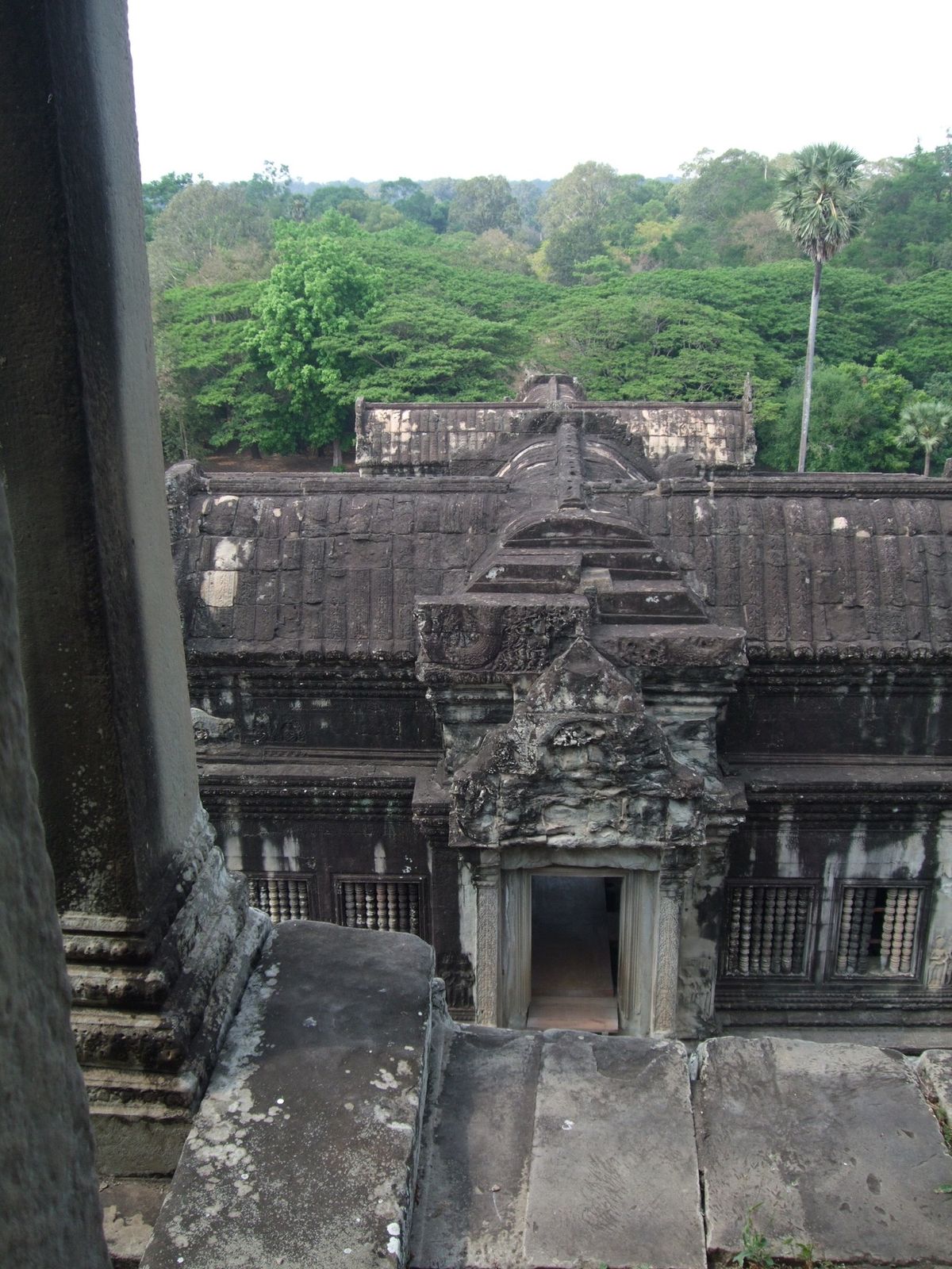 アンコール・ワット
第三回廊まで登った