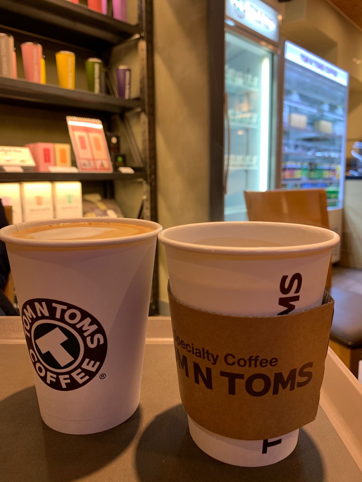★2日目

食事のコーヒー☕️

📍TOM N TOMS COFFEE
