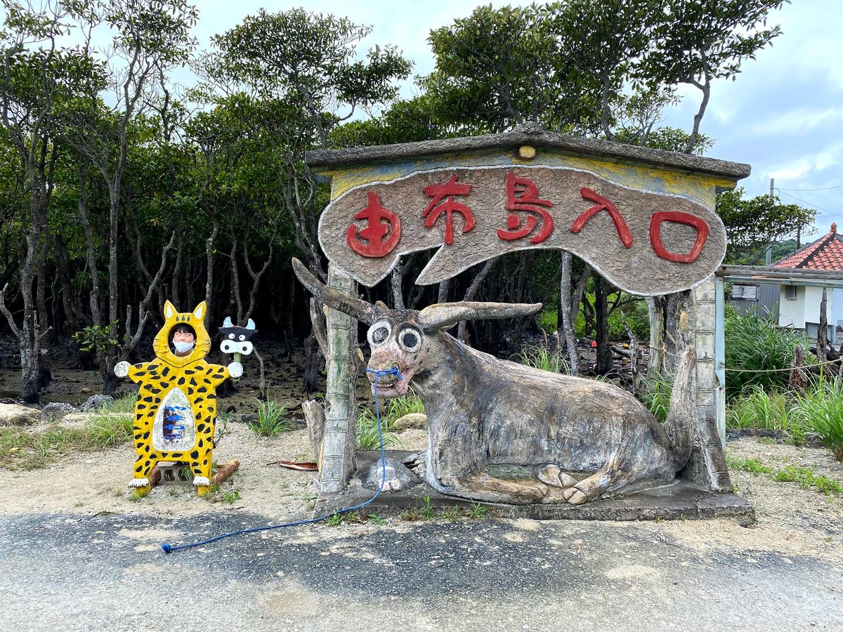 1日目
✈️羽田-石垣　⛴大原　🐂由布島