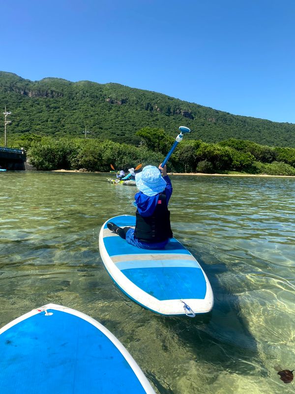 日本・沖縄県「GW 西表島4泊5日」の写真：2日目アクティビティ
AM SUP &amp;カ...