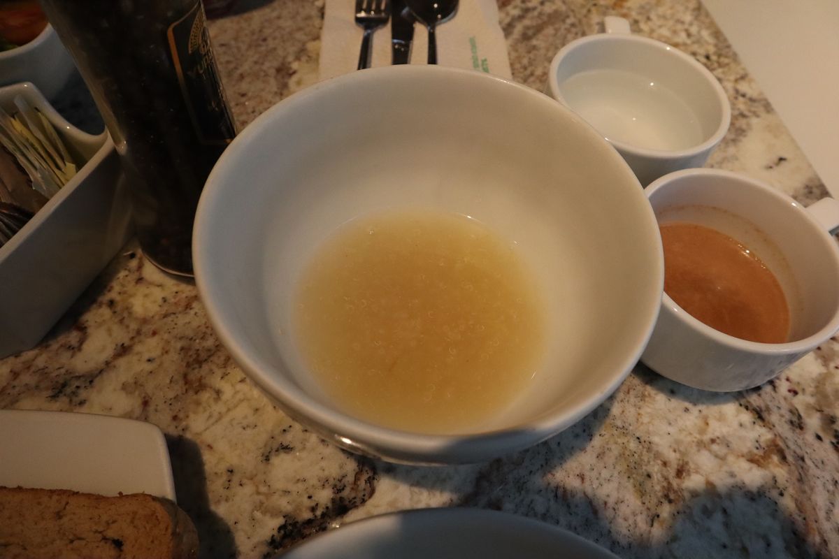 ペルーの食べ物
・黒とうもろこしジュース！あんま印象に残ってないのでそんな...