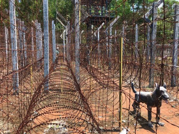 ベトナム・フーコック「ベトナム　フーコック島バイクレンタル旅」の写真：フーコック監獄
マンデラさんが収監されて...