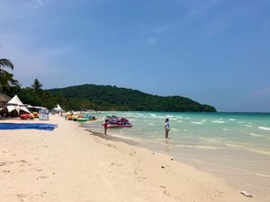 Sao Beach
東海岸の人気ビーチ🏖
フーコックの海は鮮やかなマリンブ...