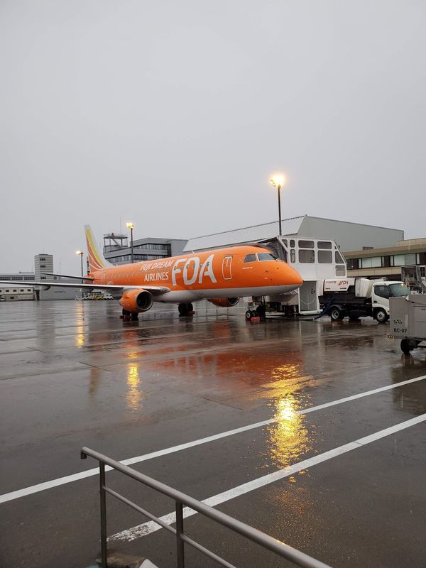 日本・長崎県「結構20周年旅行(長崎)」の写真：名古屋空港から福岡へ
FDA