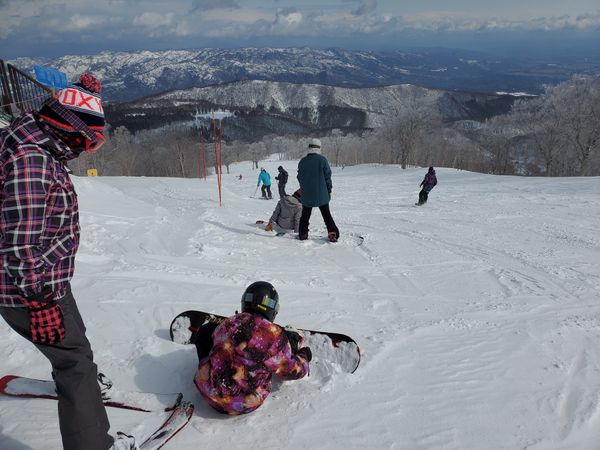 日本・長野県「野沢温泉スキー」の写真