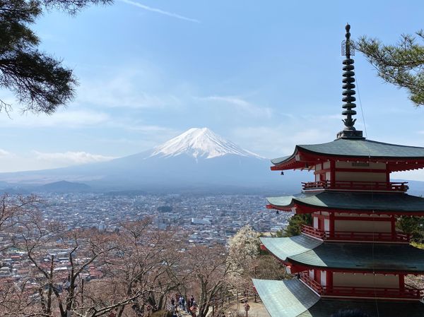 日本・山梨県「富士山2021.03」の写真