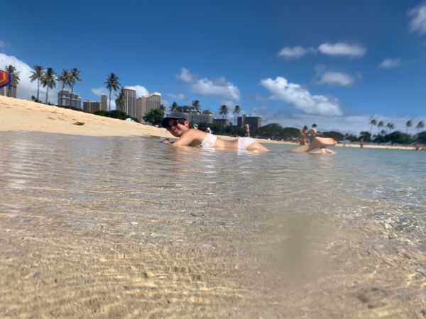 アメリカ(米国)・ハワイ「ハワイ女子旅」の写真：初ハワイ！！
女子旅最高🤘🇺🇸🌺