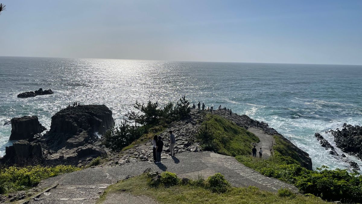 最後は東尋坊へ。
ここはめっちゃくちゃ観光地らしいけど、大変良い場所でした...