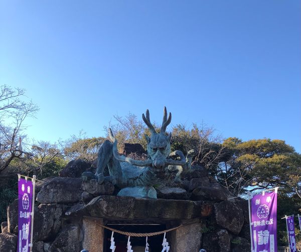 日本・神奈川県「鎌倉、江ノ島へ」の写真：やっと洞窟に入る事が出来ました