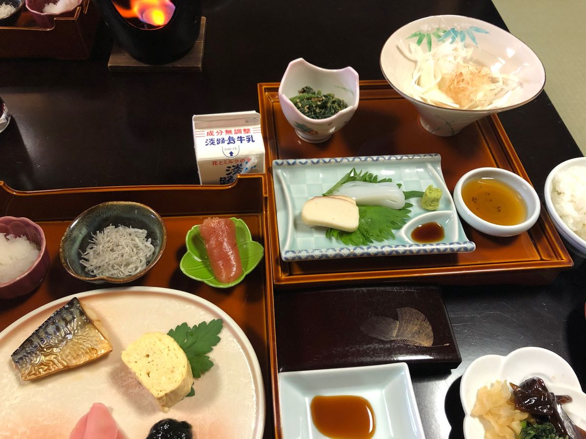 三年トラフグコースと朝ご飯