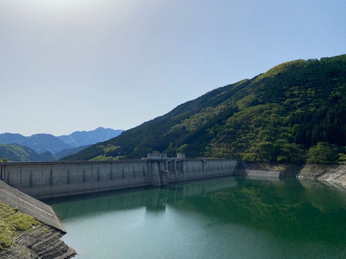 秩父市滝沢ダム！