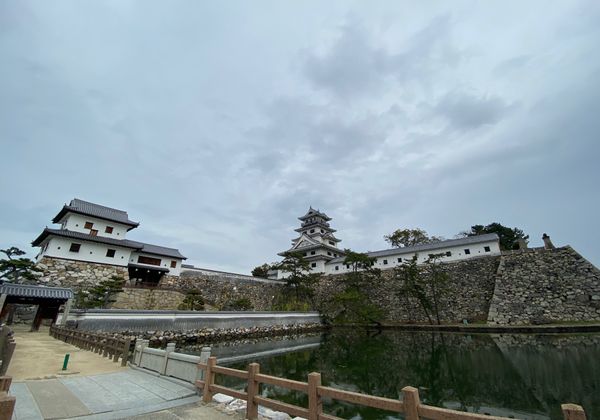 日本・岡山「心の洗濯をしに愛媛」の写真：雨の中今治に移動して、ちょっと早目の晩御...